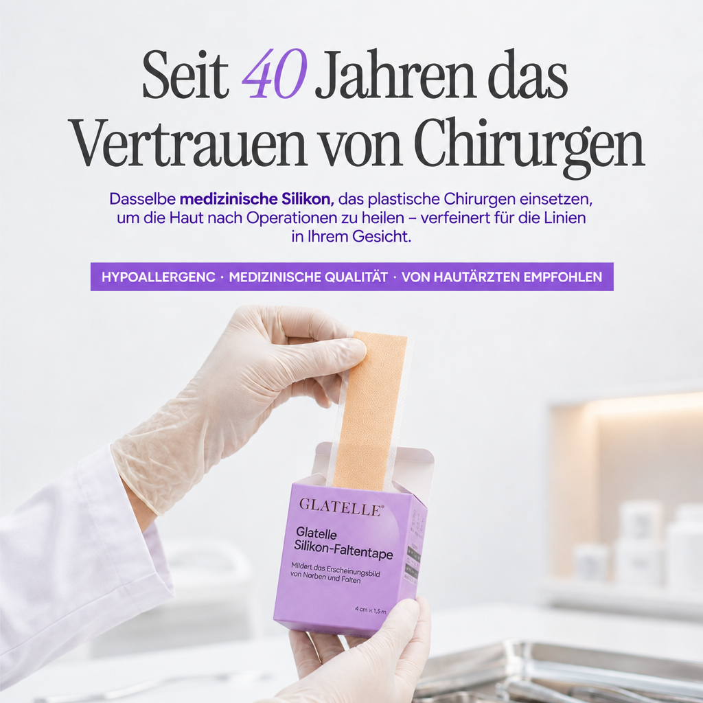 Glatelle™ Silikon-Kollagen-Tape